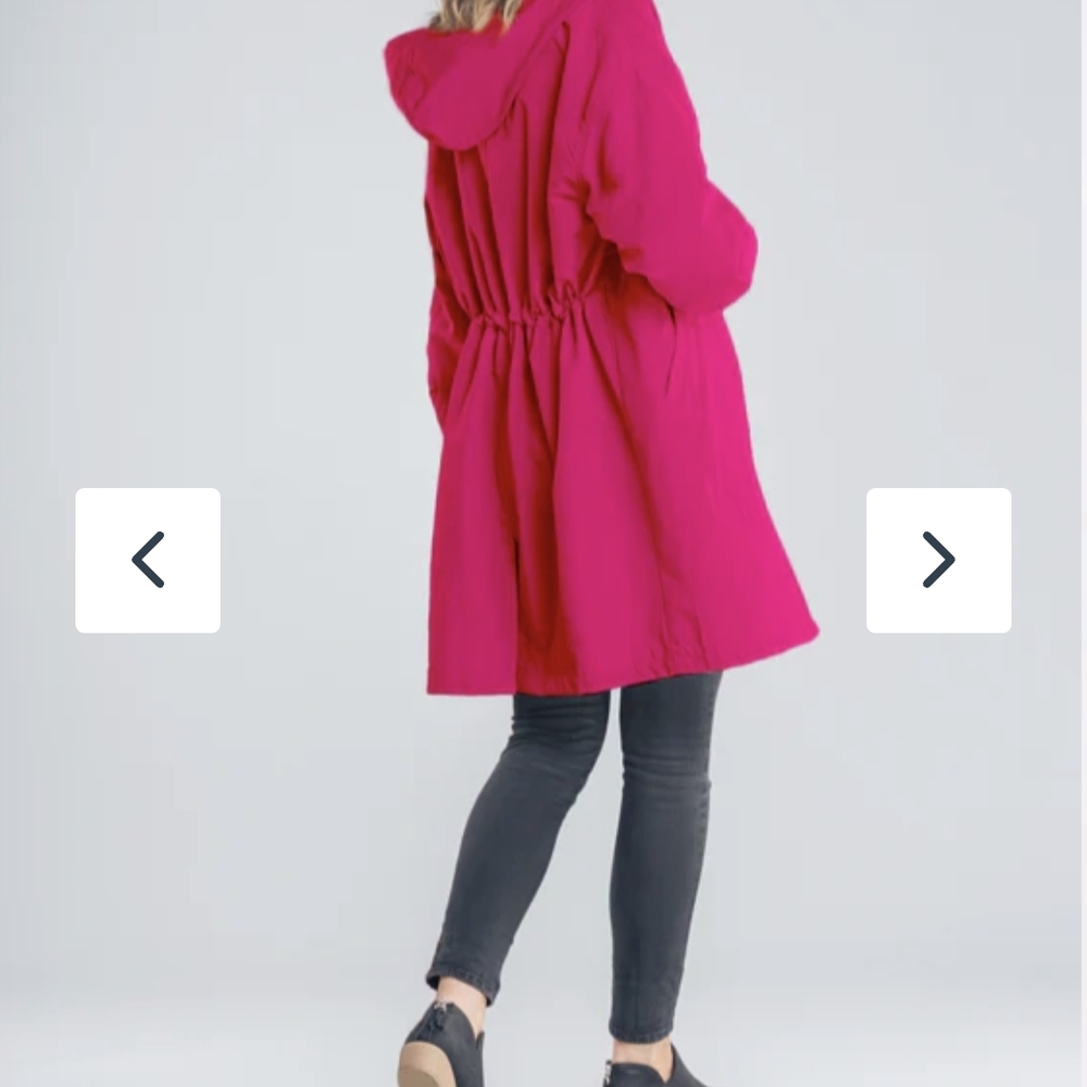 Women's Pink Trench Coat
